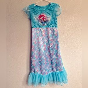 Disney The Little Mermaid Princess Night Gown Ariel